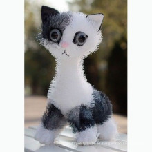 2015 juguete de felpa de gato realista